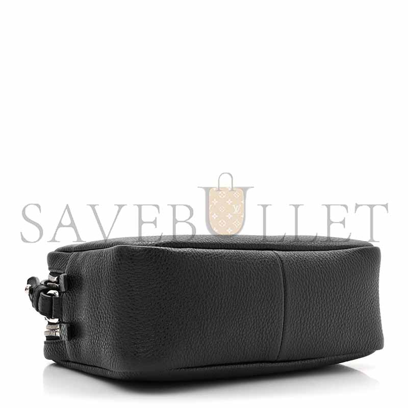 PRADA LEATHER CAMERA BAG SHOULDER BAG 1BH192 (19*12*6cm)